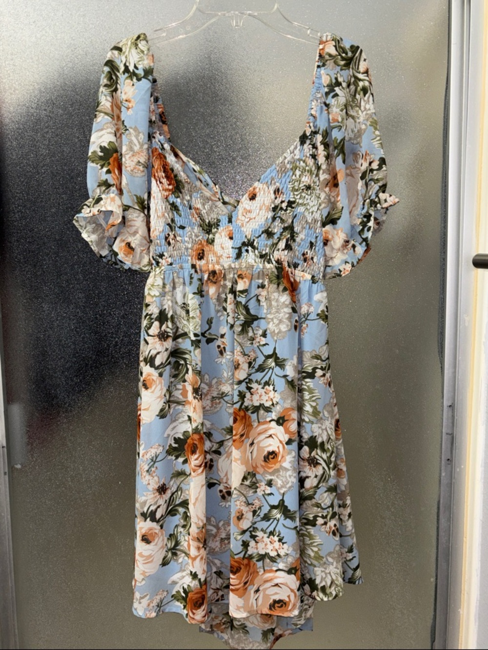 Daisies Floral Mini Dress